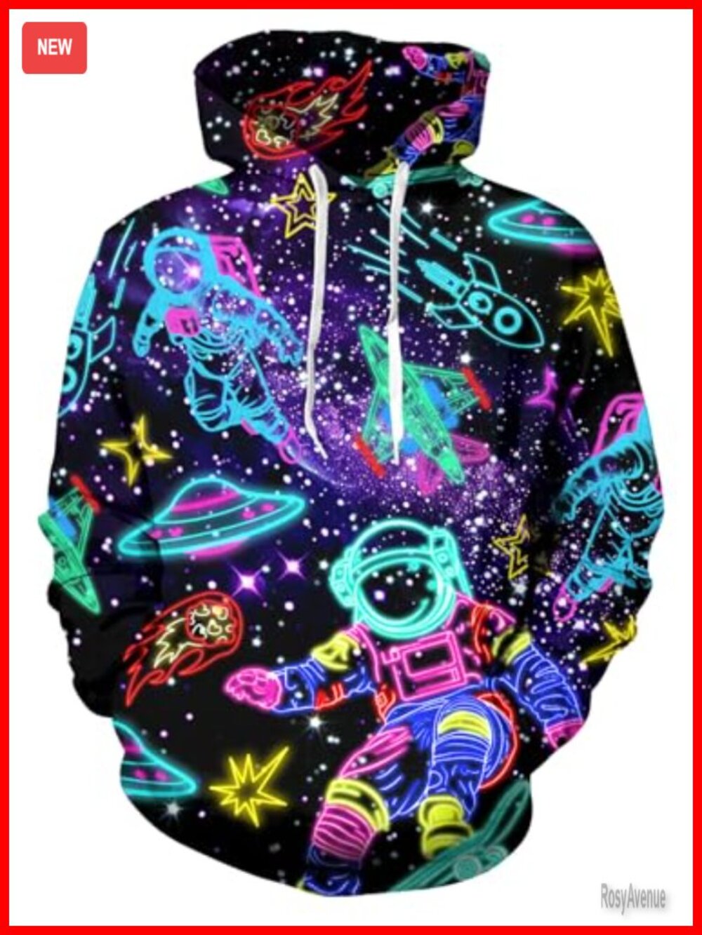3D Novelty Graphic Print Pullover Hoodie with Pockets Polyester Spandex
